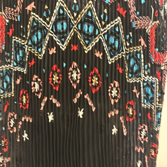 ERMANNO SCERVINO
Pleated Patterned Maxi Skirt Euro 40 - Picture 13 of 13